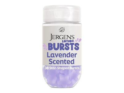 Jergens Star-Shaped Lotion Bursts, Lavender, 38 Count