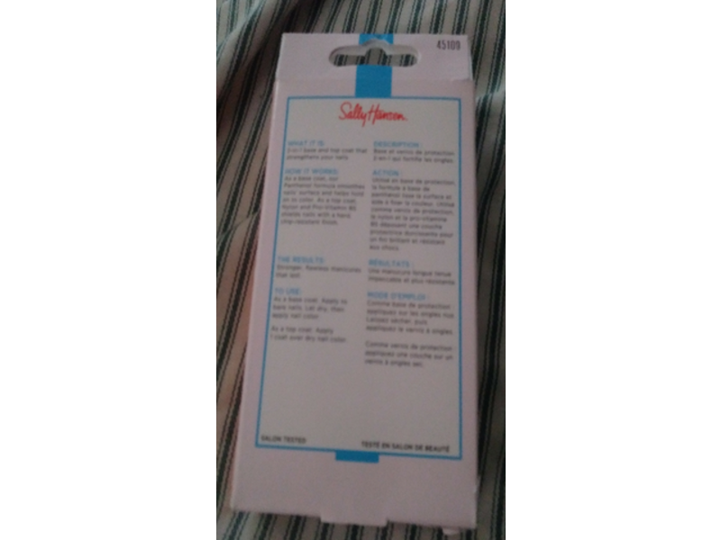 Sally Hansen Double Duty Base & Top Coat, 0.45 fl oz/13.3 ml, Pack Of 2