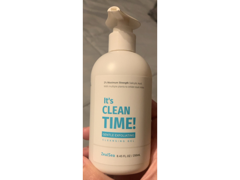 Zeal Sea It's Clean Time Cleansing Gel, 8.45 fl oz/250 mL