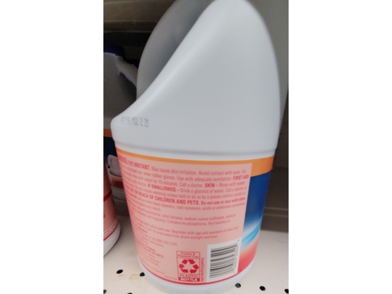 Clorox Scented Splash-Less Bleach, Island Blossom, 77 fl oz/2.28 L