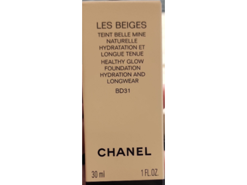 Chanel Les Beiges Healthy Glow Foundation, Bd31, 1 fl oz/30 mL