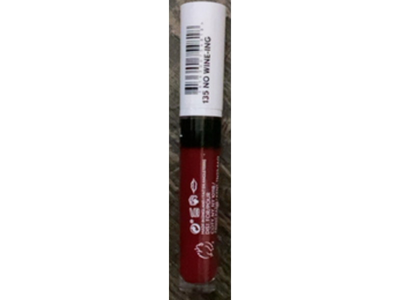Covergirl Outlast Ultimatte Liquid Lipstick, 135 No Wine - Ing, 0.11 fl oz/3.5 mL