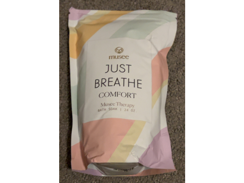 Musee Just Breathe Comfort Bath Soak, Eucalyptus & Lemon, 24 oz