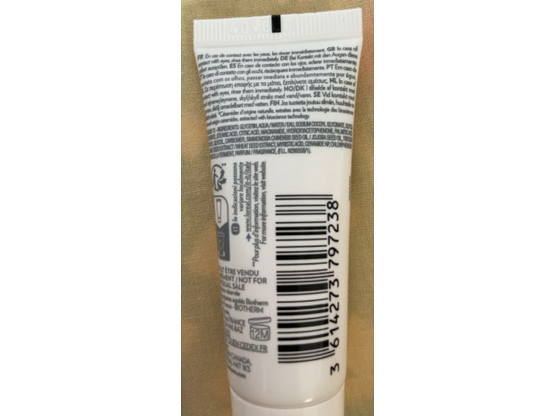 Biotherm Cera Cleanser Cream To Foam, 0.67 fl oz/20 mL