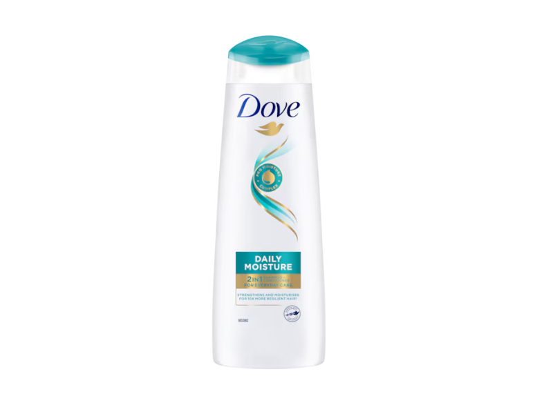 Dove Daily Moisture 2 In 1 Shampoo + Conditioner, 250 mL