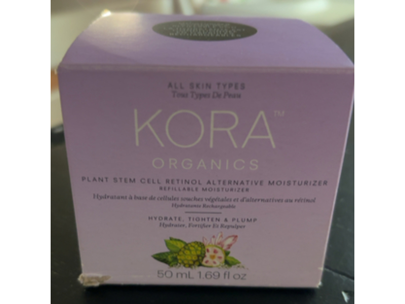 Kora Organics Plant Stem Cell Retinol Alternative Moisturizer, 1.69 fl oz/50 mL