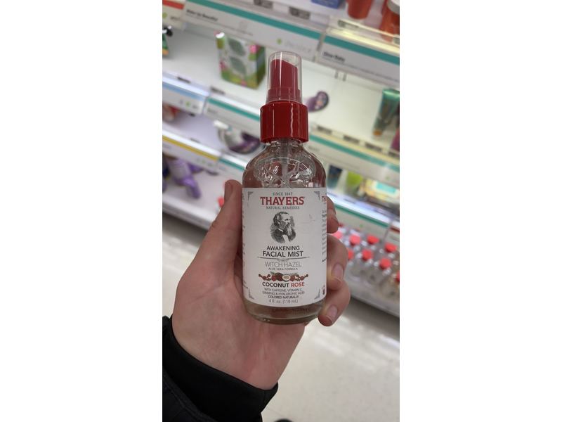 Thayer's Awakening Coconut Rose Facial Mist, 4 Ounce