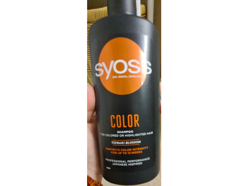 Syoss Color Shampoo Highlighted Hair, Tsubaki Blossom, 440 mL