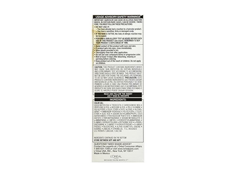 L'Oreal Paris Superior Preference Hair Color, 6R Light Auburn