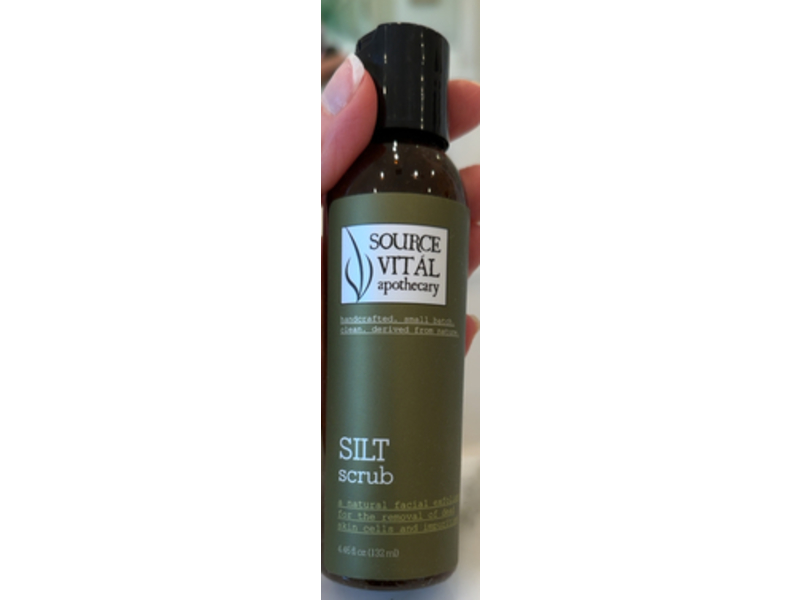 Source Vital Apothecary Silt Scrub, 4.46 fl oz/132 mL