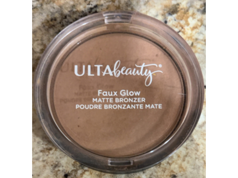 Ulta Beauty Faux Glow Matte Bronzer, Medium To Deep, 0.25 oz