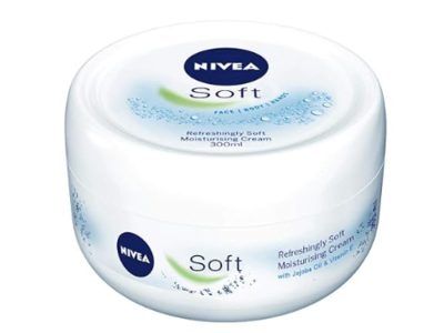 Nivea Soft Refreshingly Soft Moisturizing Cream, Jojoba Oil & Vitamin E, 300 mL