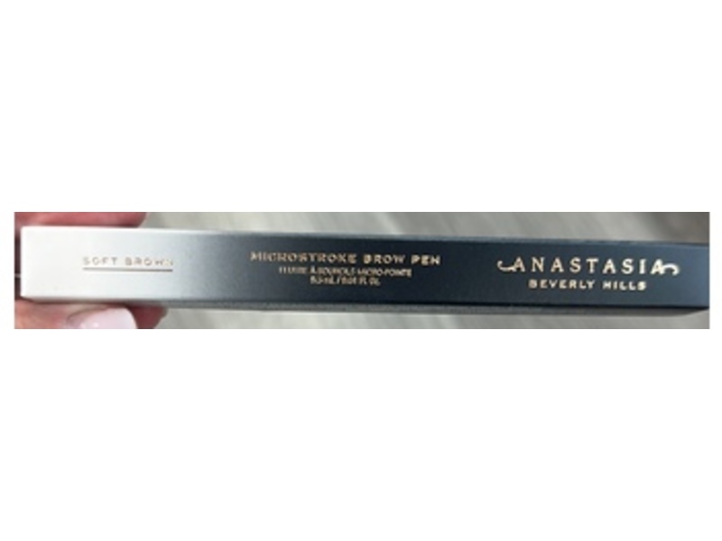 Anastasia Beverly Hills Microstroke Brow Pen, Soft Brown, 0.01 fl oz/0.5 mL