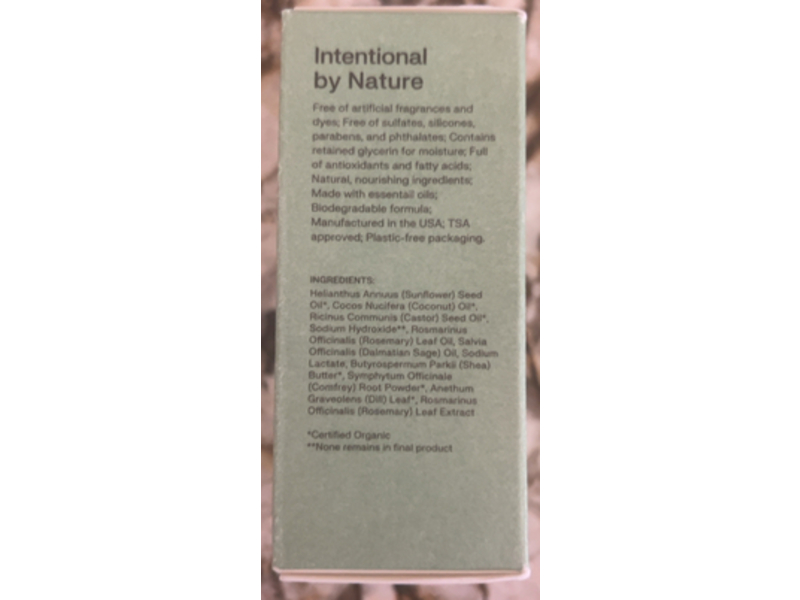 The Earthling Co. Body Wash Bar, Herb Garden, 5 fl oz/14.1 g