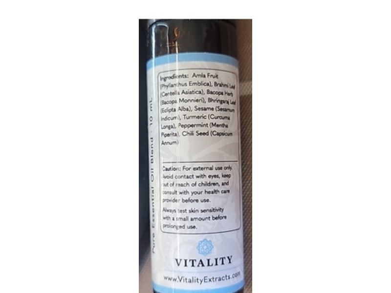 Vitality Extracts Healthy Scalp Essential Oil Roll-On, 10 mL