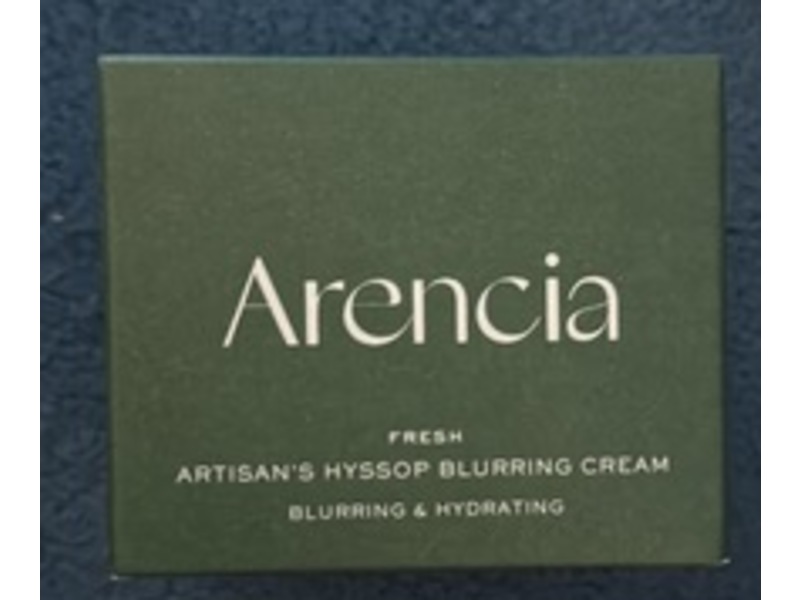 Arencia Hyssop Blurring Cream, 1.06 oz/30 g