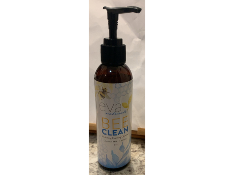 Eva Naturals Hydrating Foaming Cleanser, Coconut Milk + Honey, 6 oz