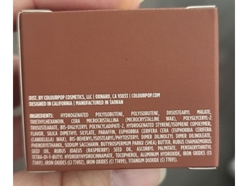 ColourPop Fresh Kiss Lip Mask, Chocolate Milkshake, 0.28 oz/8 g