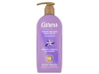 Caress Serum Infused Body Wash, Creamy Vanilla Blossom, 20 fl oz/591 mL, Pack Of 4 - thumbnail 1