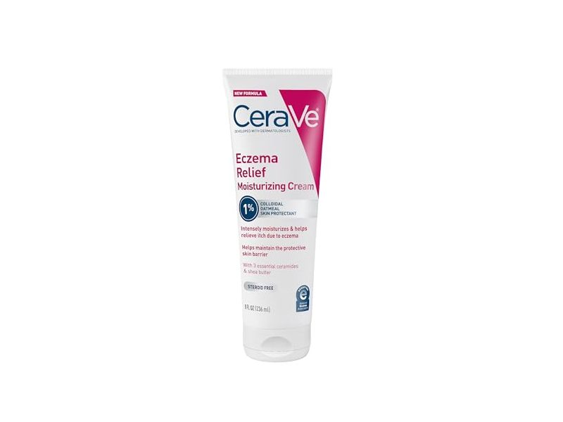 Cerave Eczema Relief Moisturizing Cream, 8 fl oz/236 mL