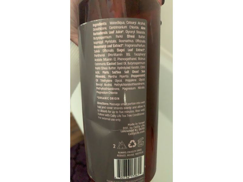 Calily Life Shea Shampoo & Conditiner Set, Castor Oil, Moisturize, 33.8 fl oz/1000 mL Each