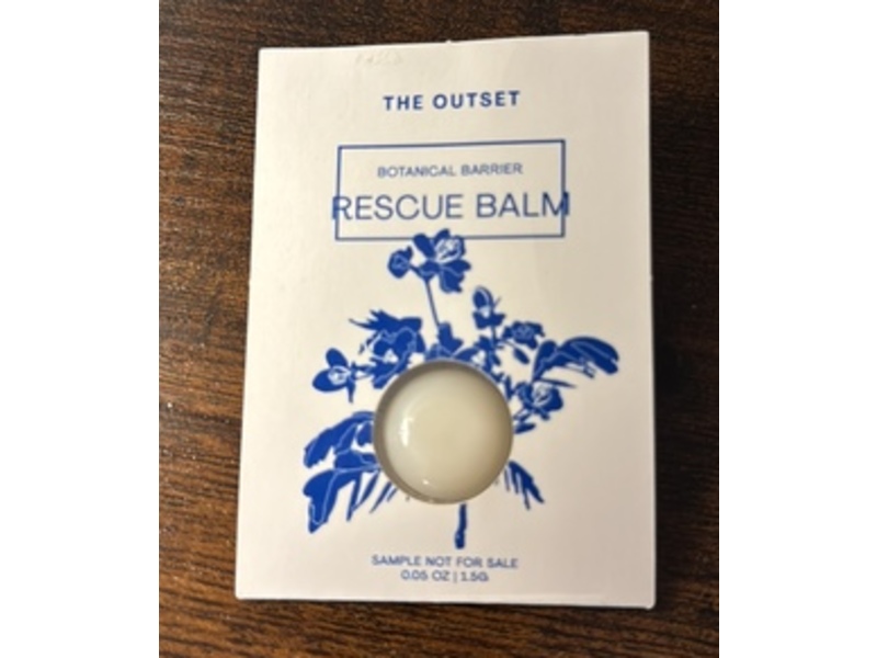 The Outset Botanical Barrier Rescue Balm, 0.05 oz/1.5 g