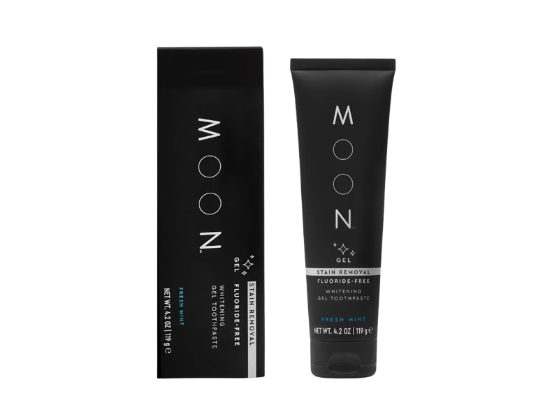 Moon Gel Whitening Toothpaste, Stain Removal, Fresh Mint, 4.2 oz/119 g