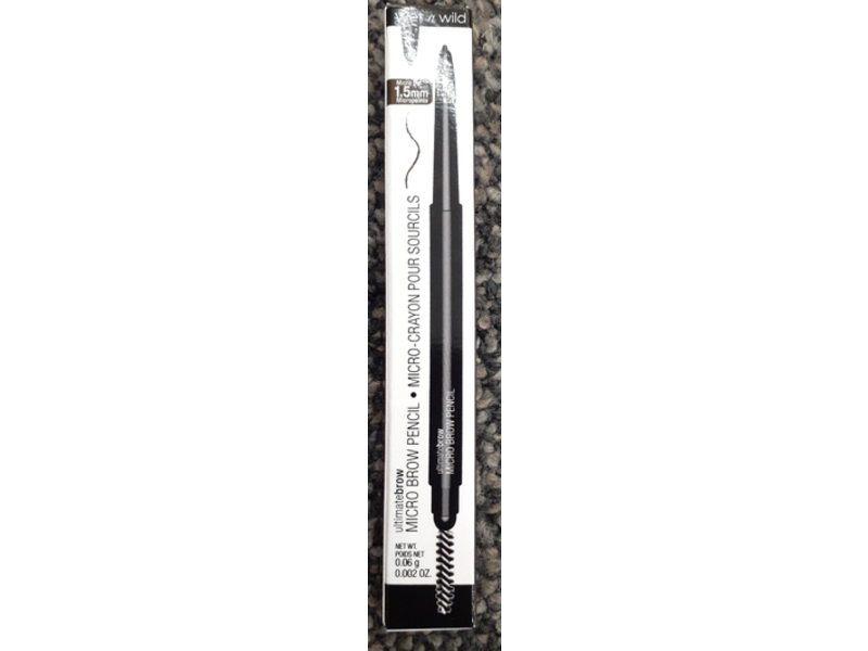 Wet n Wild Ultimate Brow Micro Brow Pencil, Brunette, 0.002 oz/0.06 g