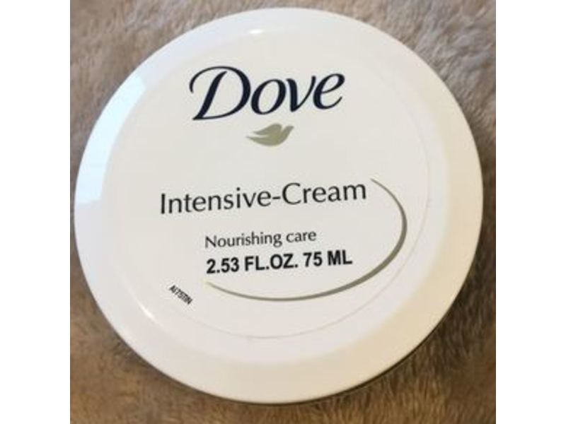 Dove Intensive-Cream Nourishing Care, 2.53 fl oz/75 mL