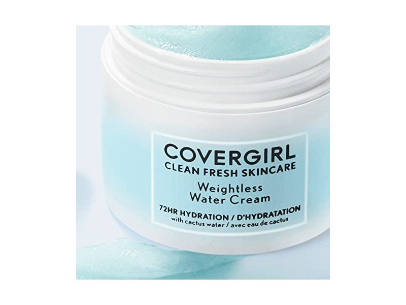 Covergirl Clean Fresh Skincare Weightless Water Cream, 2.0 oz