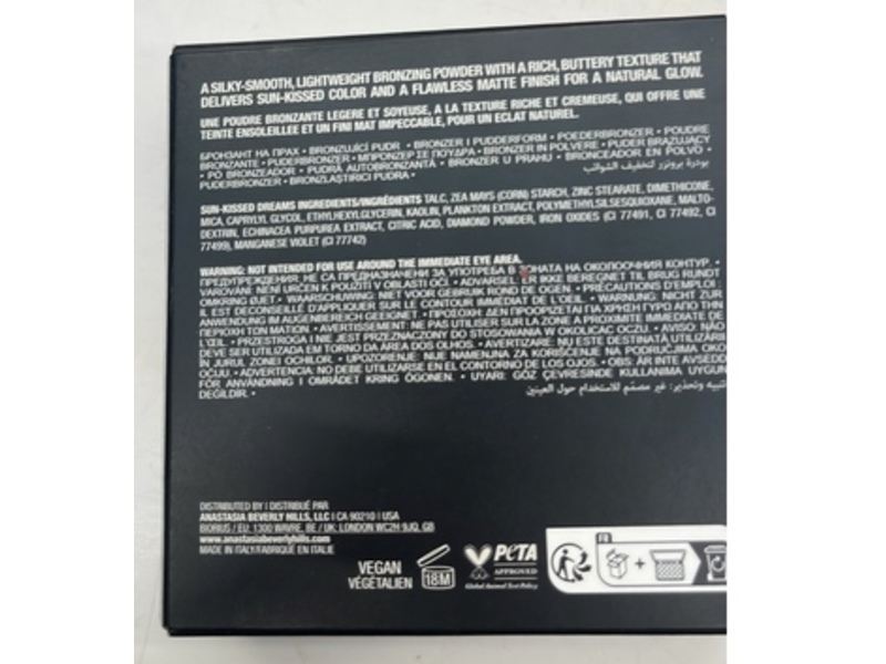 Anastasia Beverly Hills Smooth Blur Bronzer, Sun Kissed Dreams, 0.35 oz/10 g