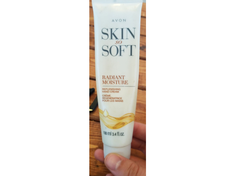 Avon Skin So Soft Radiant Moisture Replenishing Hand Cream, 3.4 fl oz/100 ml