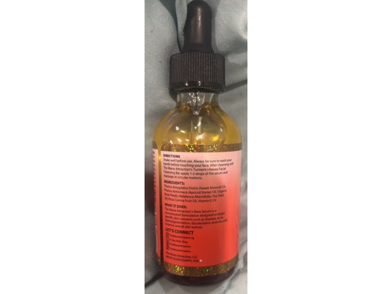 The Mane Attraction Rose Facial Serum, 2 oz/60 mL