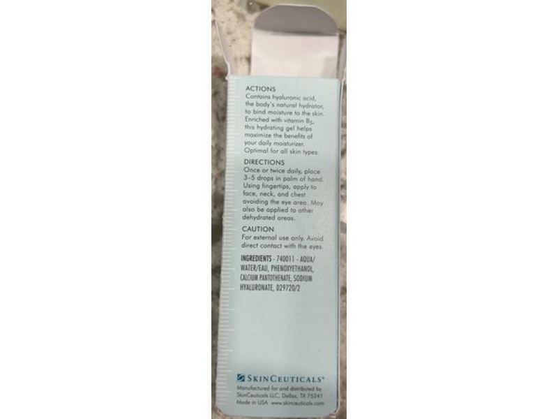 SkinCeuticals Hydrating B5 Gel, 0.5 fl oz/15 mL