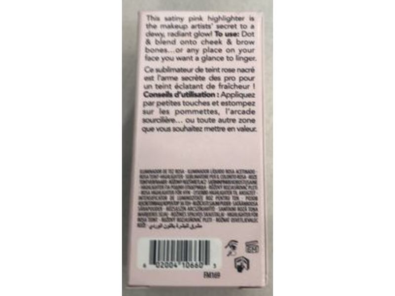 Benefit Cosmetics High Beam Satiny Pink Complexion Highlighter, 0.2 fl oz/6.0 mL