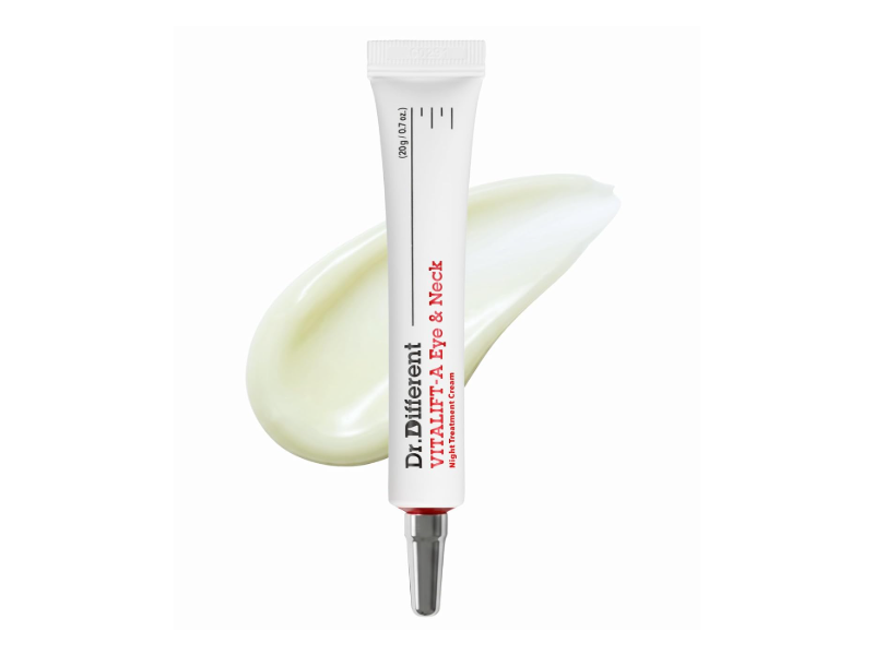 Dr. Different Vitalift-A Eye & Neck Night Cream, 0.7 oz/20 g