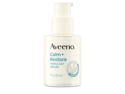 Aveeno Calm + Restore Serum, Triple Oat, 1 fl oz/30 mL
