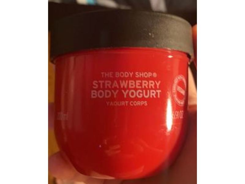 The Body Shop Body Yogurt, Strawberry, 6.98 fl oz/198 g