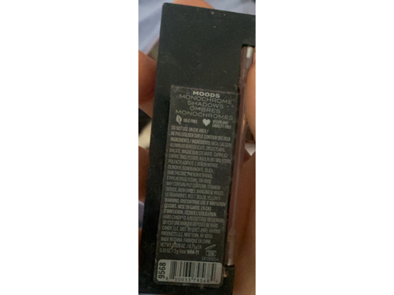 Hard Candy Moods Monochrome Shadows Palette, Wink, 0.1 oz/3 g