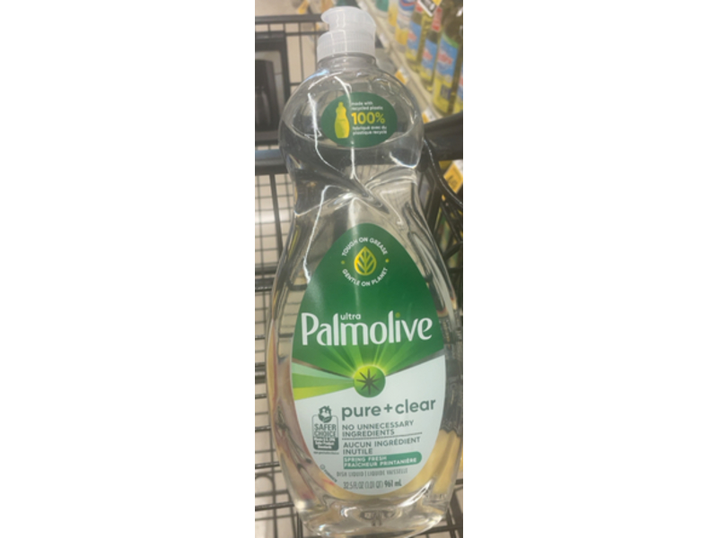 Palmolive Dish Liquid, Spring Fresh, 32.5 fl oz/961 mL