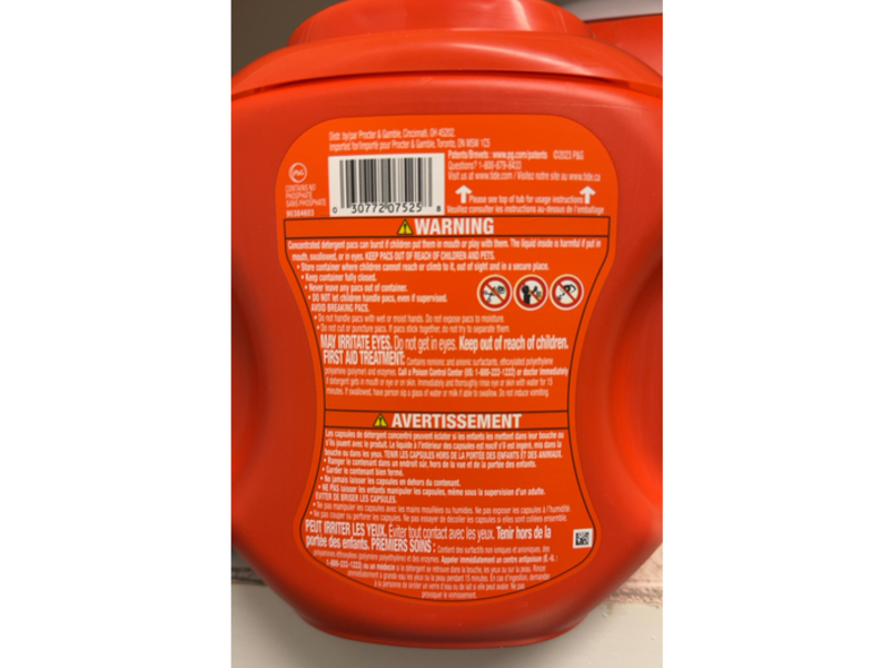 Tide Light 3 In 1 Laundry Detergent Pods, Ocean Mist, 36 oz/1.04 kg, 42 Pacs