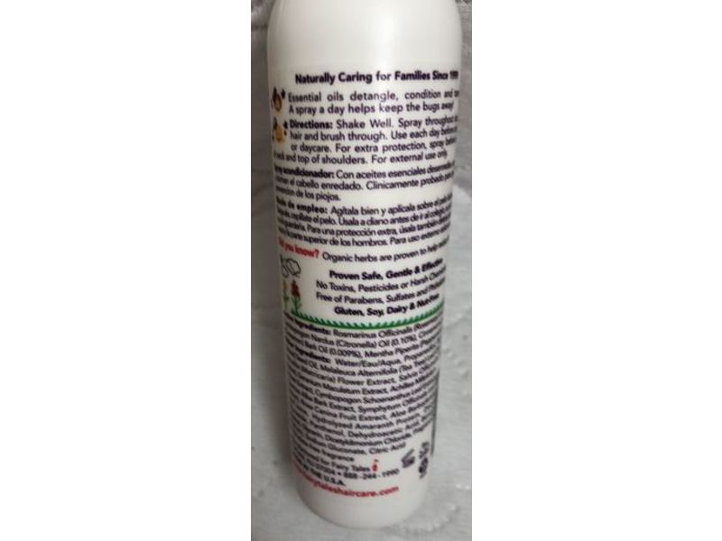 Fairy Tales Rosemary Repel Conditioning Spray, Lice Prevention, 8 fl oz /236 mL