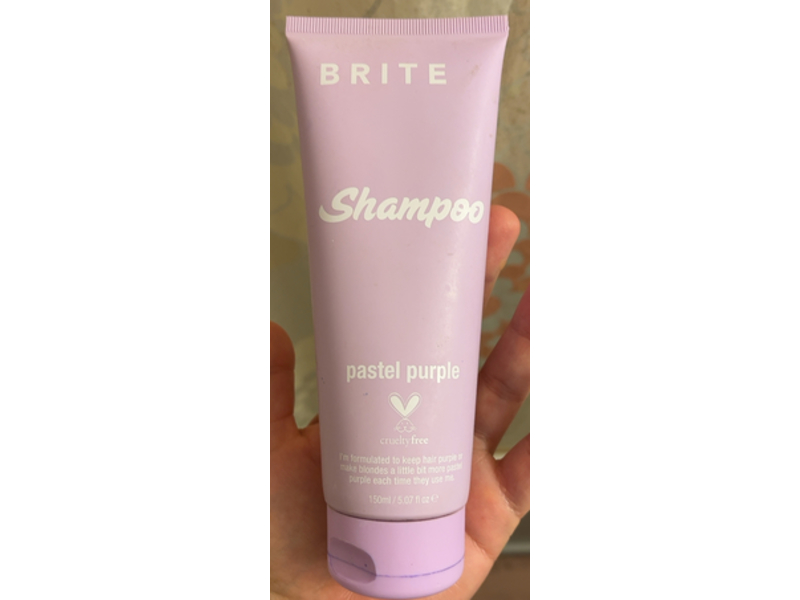 Brite Shampoo, Pastel Purple, 5.07 fl oz/150 mL