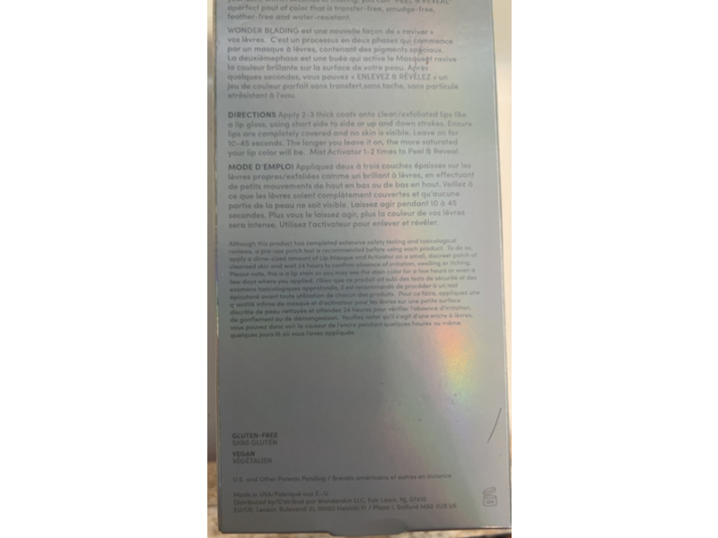 Wonderskin Darling Wonder Blading Peel & Reveal Lip Stain Kit, Darling