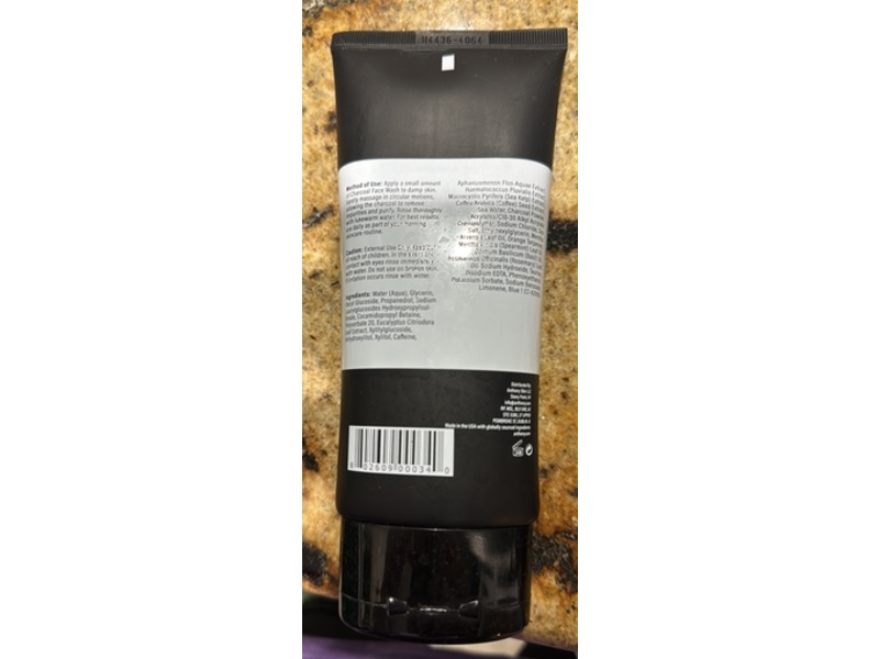 Anthony Face Wash, Charcoal, 6 fl oz/177 mL