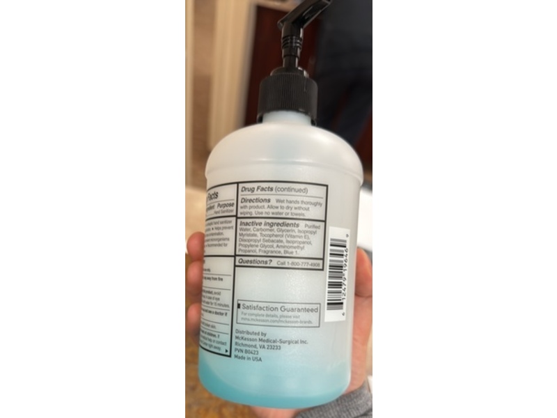 McKesson Premium Hand Sanitizer, 18 fl oz/532 mL