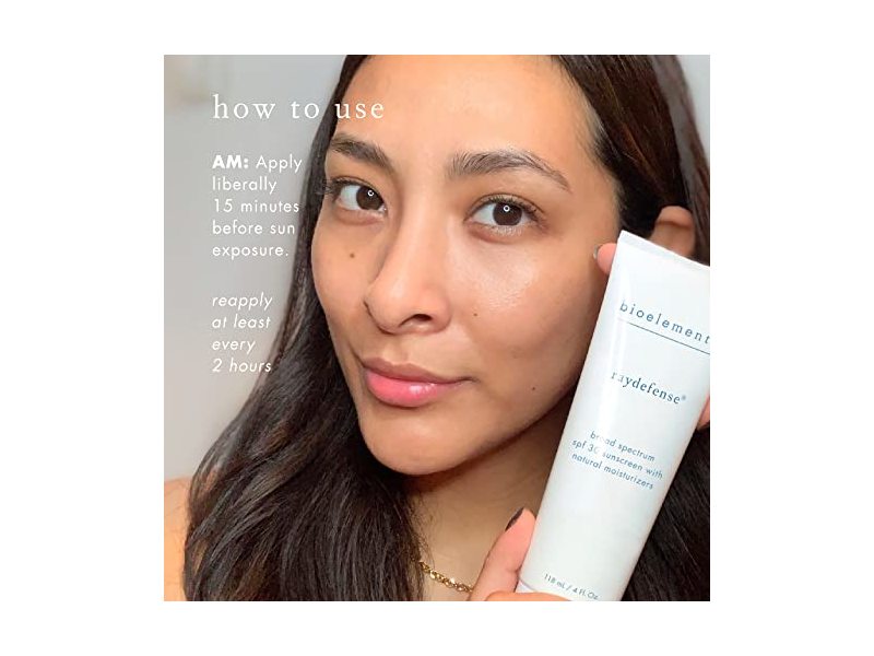 Bioelements RayDefense Sunscreen & Moisturizer, SPF 30, 4 fl oz/118 mL