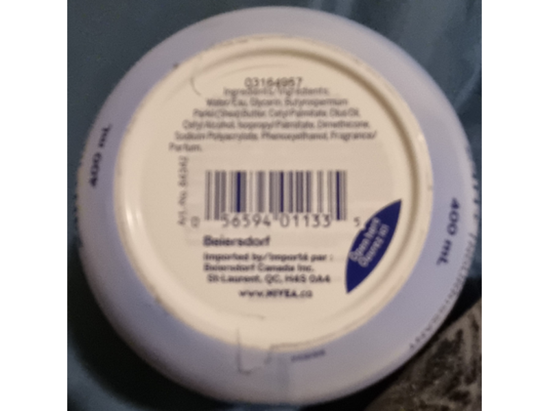 Nivea Care Nourishing Cream, 400 mL