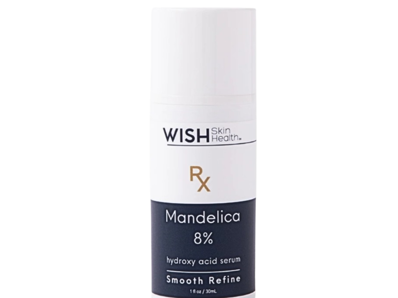 Wish Skin Health Rx Smooth Even Refine Serum, Mandelica 8%, 1 fl oz/30 mL