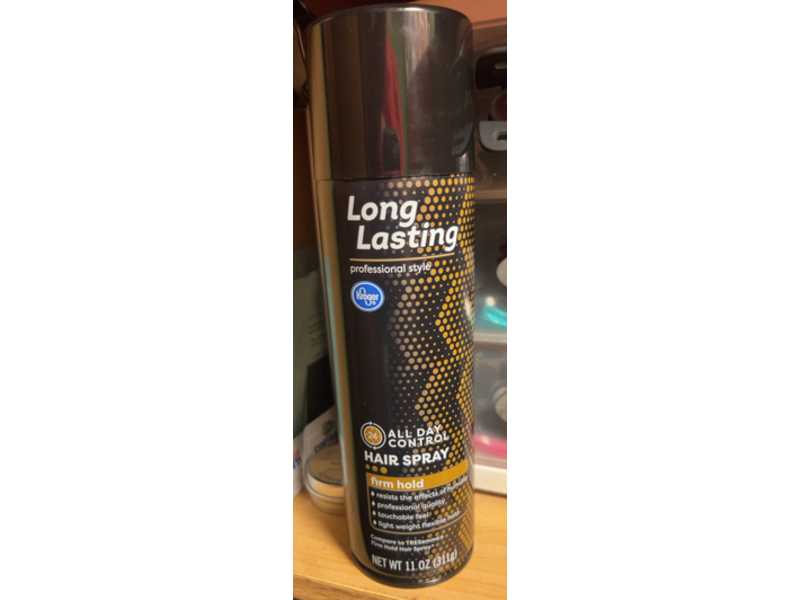 Kroger Long Lasting All Day Control Hair Spray, Firm Hold, 11 oz/311 g
